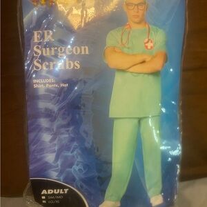 ER Surgeon Scrubs Costume